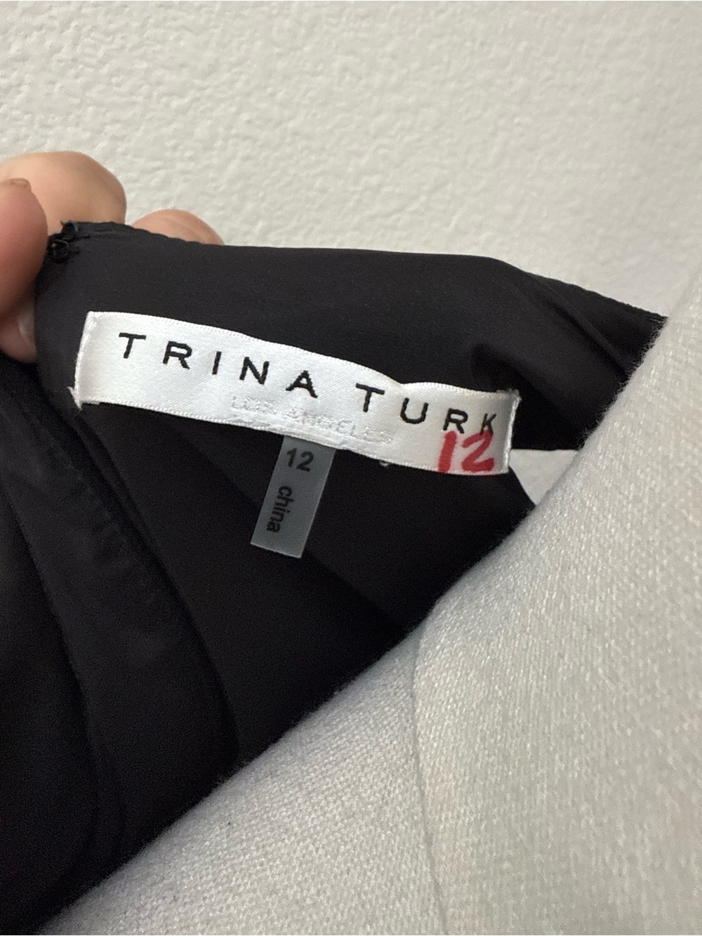 Trina Turk  Berry Sleeveless Drop Waist Dress Sz 12 - Picture 4 of 6